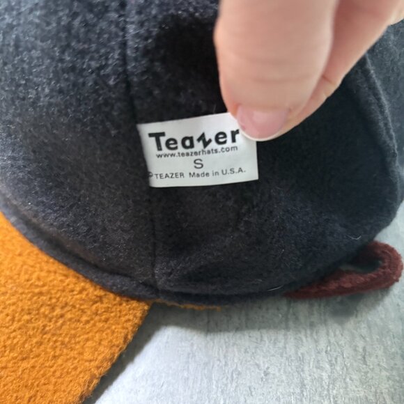 Teazer Polartec Fleece Animal Lion Hat Velcro Closure Kids Size Small - Picture 2 of 7